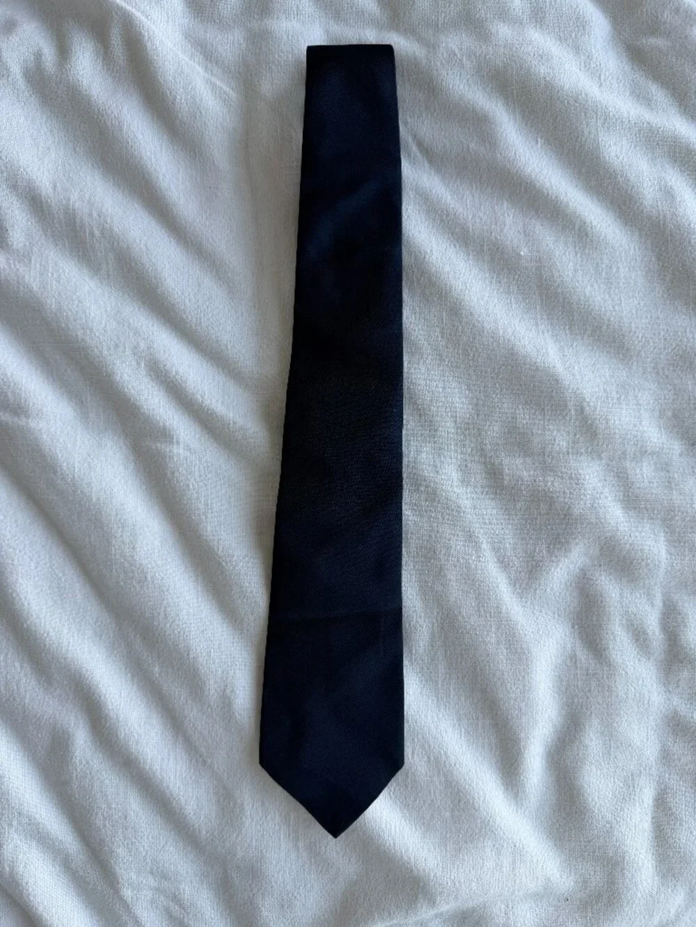 Men's Polo Ralph Lauren Silk Repp Narrow Navy Tie